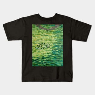 Water Lilies Kids T-Shirt